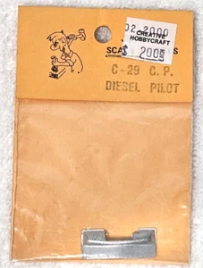 Sealed Juneco Scale Models HO C.P. Diesel Locomotive Pilot C-29 Metal Casting - Picture 1 of 2