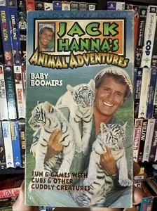 Jack Hanna’s Animal Adventures Baby Boomers 1996 VHS Rare Hard To Find - Picture 1 of 3