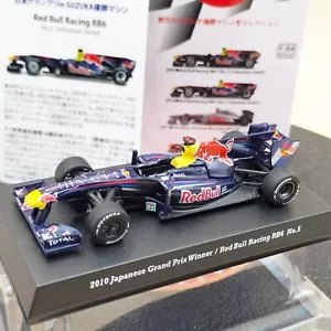 Kyosho 1/64 Red Bull Racing RB6 #5 Sebastian Vettel 2010 Suzuka Japan GP - Picture 1 of 4