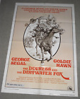 DUCHESS & THE DIRTWATER FOX style D 1sh 1976 1ère affiche de film originale