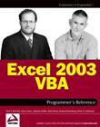 Excel 2003 VBA Programmer?s Reference