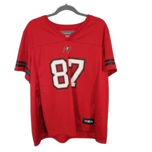 NFL Team Apparel Women's Rob Gronkowski Team Jersey in Red - Size 2XL - Picture 1 of 9