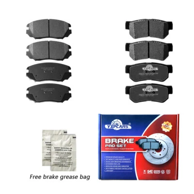 Front & Rear Disc Ceramic Brake Pads Kit For 2006 2007 2008 Hyundai Azera Sonata - Image 1 of 4