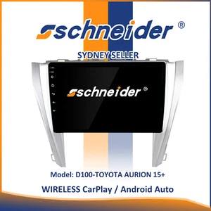 10" WIRELESS CARPLAY ANDROID AUTO HEADUNIT SAT NAV BT FOR TOYOTA AURION 2015+ CT - Foto 1 di 2