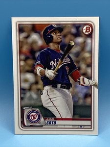 2020 Bowman #10 - Juan Soto -Washington Nationals