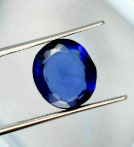 Best Deal Tanzanite Lab Simulated VVS Oval Electric Blue 5.10 Ct Gemstone TZ-268