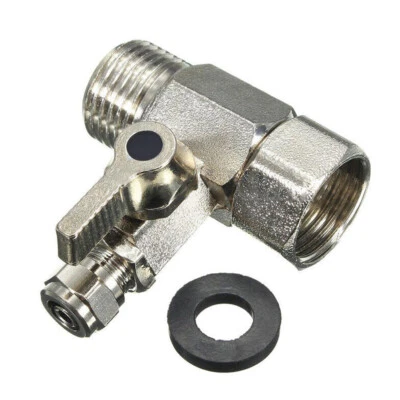 RO Feed Water Adapter 1/2'' to 1/4'' Ball Valv Faucet Tap Filter Reverse Osmosis - Image 1 of 4