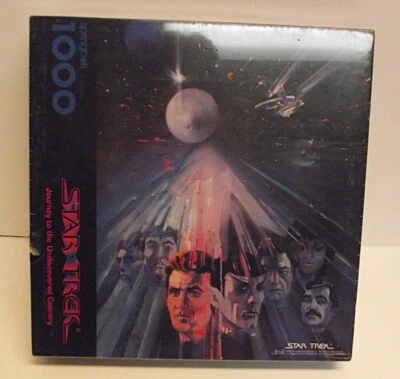 SEALED NEW  Springbok JIgsaw Puzzle Star Trek Journey Undiscovered Country 1000  - Image 1 of 4