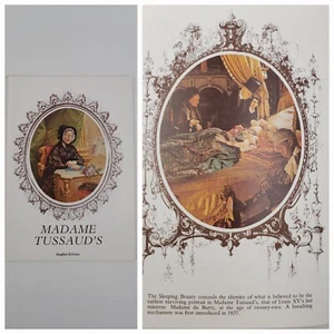 Vtg 1980 Book Madame Tussauds English Edition Wax Portraiture History Tableaux - Imagen 1 de 11