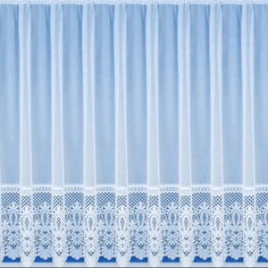 "Cortinas de red blanca base de macramé, Brasil" - franqueo gratuito - se venden por metro - - Imagen 1 de 17