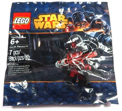 2014 New Factory Sealed LEGO Star Wars Darth Revan Minifigure Polybag #48732Q - Image 1 of 3