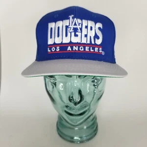 Vintage 90's MLB Los Angeles Dodgers Youngan Headwear Snapback Hat EUC - Picture 1 of 18