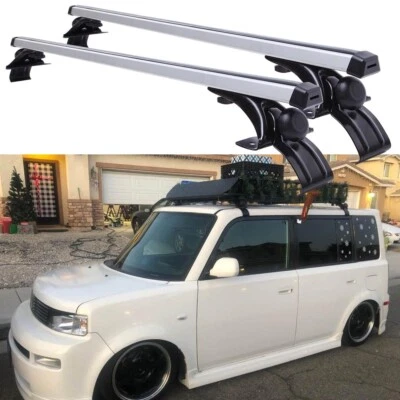For Scion xB 48" Car Top Roof Rack Cross Bar Luggage Bicycle Carrier Aluminum - Изображение 1 из 4