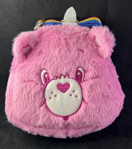 Care Bear Cherry Rainbow Plush Crossbody Bag NEW - Picture 1 of 4