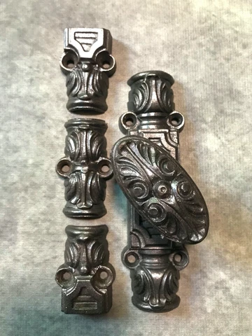 Antique French Cremone Bolt, Espagnolette - Model 2 Cover