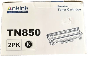 Confezione 2 Cartucce Toner Ankink Premium TN850 Compatibili Con Serie Brother Nero - Foto 1 di 6