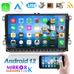 For VW Volkswagen Jetta Passat 9" Auto Carplay Android 13 Car GPS Stereo Radio - Picture 1 of 15