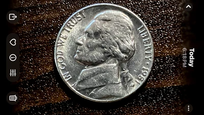 1981 P Nickel Error in Word "Cents" - Image 1 of 4