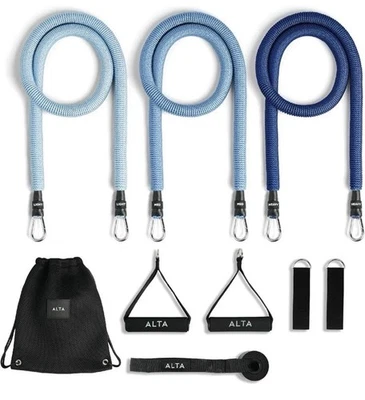  Bandas de tubo de resistencia para mujer - Kit completo de bandas de resistencia para hacer ejercicio  Foto 1 de 4