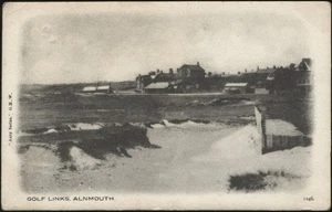Echtfoto - "Golf Links, Alnmouth" (1907) - gestempelt Alnmouth - Bild 1 von 2