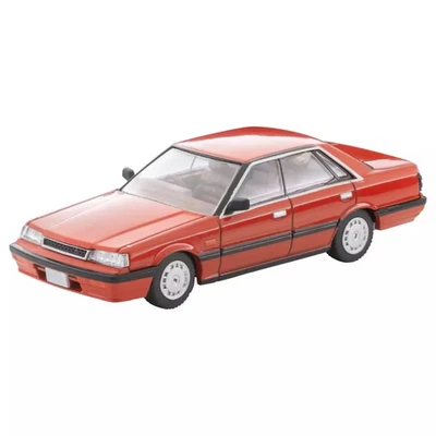 1/64 LV-N352a Nissan Skyline 4 porte HT 1800 rosso passaggio 1987 TLV-N 336099 - Immagine 1 di 4