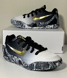 Nike Kobe 9 Low Protro Mambacita FV3607-002 White Black Grey GS Size 2Y - Picture 1 of 9