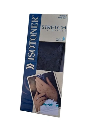 Новый в коробке изотонер эластичной классики трикотажа с подкладкой один размер перчатки черный 2007 - Изображение 1 из 4