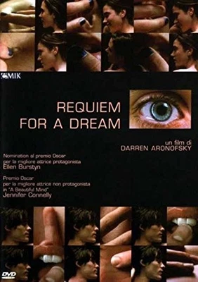 Requiem For A Dream (DVD) Ellen Burstyn Jared Leto Jennifer Connelly (UK IMPORT) - Image 1 of 2