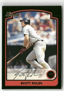2003 BOWMAN #153 SCOTT ROLEN ST. LOUIS CARDINALS - Foto 1 di 2