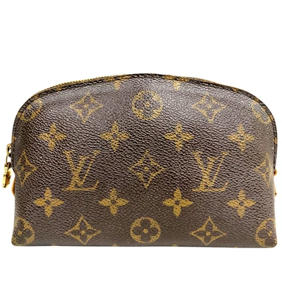 Auth Louis Vuitton Pochette Cosmetic Pouch Monogram Accessory Pouch M47515 - Image 1 of 4