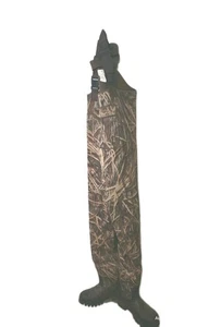 Remington Men’s Camouflage Chest Waders size 11 Boots Brown  - Picture 1 of 5