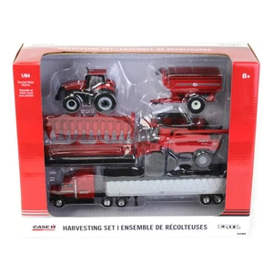 ERTL  Case IH Axial-Flow 8250 Combine Harvesting Set 1/64 ZFN44384 - Picture 1 of 2