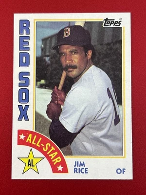 1984 Topps - All-Star Jim Rice #401 - Image 1 of 4