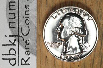 1968 S Washington Quarter 25¢ - Choice to Gem Proof - Image 1 of 3