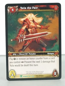 Yula the Fair - Fields of Honor - 148/208 - Wow TCG - Uncommon - " B " - Picture 1 of 5
