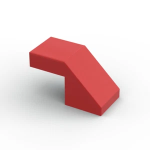 Lego 10x Dachstein 2x1 slope 45 cutout 28192 rot red - Picture 1 of 1