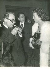 Renée SAINT-CYR BELLE PHOTOGRAPHIE ORIGINALE 18*13 avec Marcel ACHARD