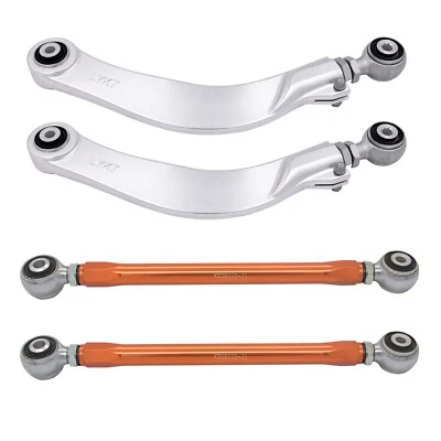 LYKT 4pcs Rear Adjustable Camber&Toe arms Kit for Audi (A6/A7/A8)Quattro、S6、S8 Foto 1 de 4