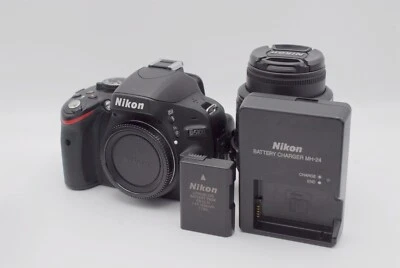 [NearMINT]Nikon D5100 *1632 Shots* 16.2MP DSLR Camera 18-55mm VR Lens From JAPAN - Image 1 of 4