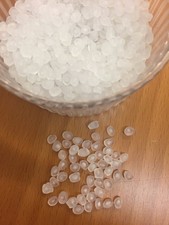 Polypropylene Clear Plastic Pellets for Toy Stuffing, Blankets, Bears, Moulding