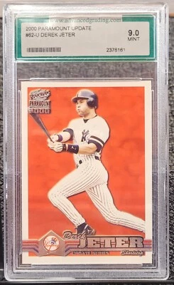 AGS 2000 Paramount update #62-U Derek Jeter (9.0) - Image 1 of 3