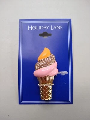 Holiday Lane - Broche cone de sorvete - Tamanho único - Multicolorido - Imagem 1 de 4