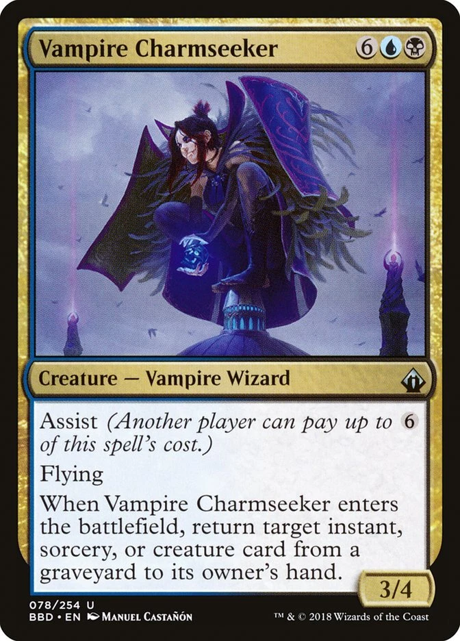 Vampire Charmseeker [Battlebond] Magic MTG - Image 1 of 1