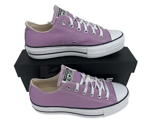 Converse Women's Chuck Taylor All Star Lift Low Pink Platform Sneakers Size 9 NW - Bild 1 von 15