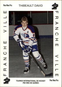 1992 Quebec Pee-Wee Tournament #839 David Thibeault