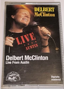 Delbert McClinton Live In Austin Country Music Album Cassette 1M10 - Picture 1 of 4
