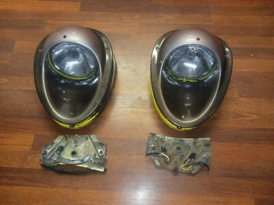 Juego de carcasa de cubo de faros Opel GT con faro INV D1496 actuador cadete Foto 1 de 4