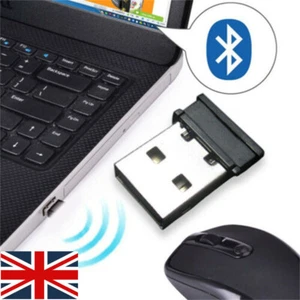 2.4G Wireless Receiver USB Adapter For Mouse Keyboard Computer Tool Mini UK - Picture 1 of 14