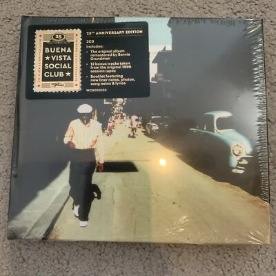 Buena Vista Social Club 25th Anniversary Ed 2 CD New Sealed - Image 1 of 2