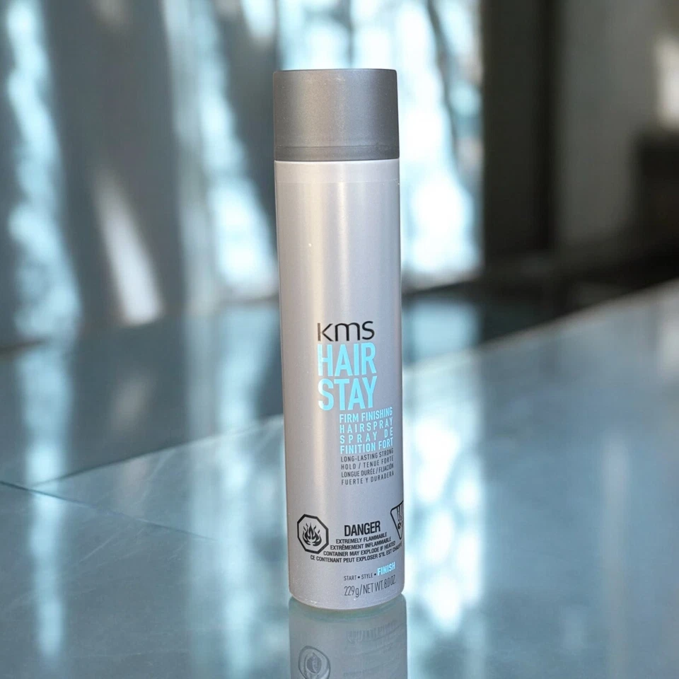 KMS HairStay Firm Finishing Hairspray 8.8 oz – Strong Hold – New - Image 1 of 1